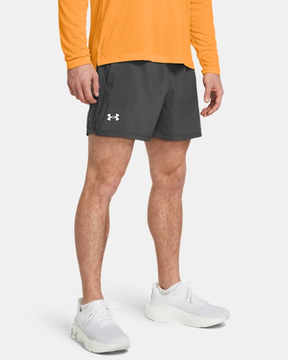 Men's UA Launch Unlined 5" Shorts, Gray, pdpMainDesktop image number 0